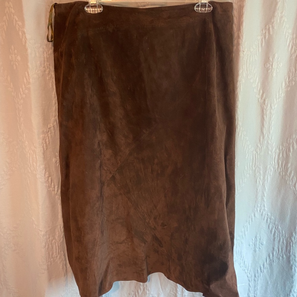 Vintage Charter Club Brown Midi Pencil Skirt